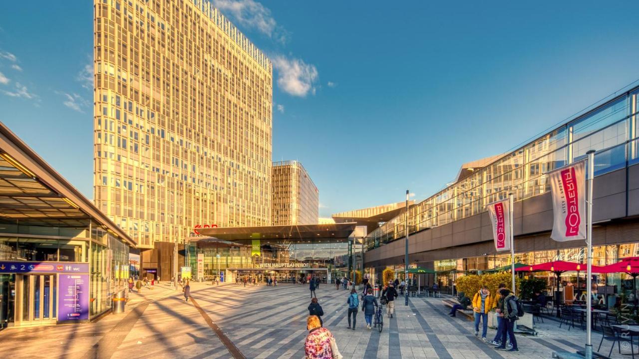 Ferienwohnung High Rise, Netflix, 2 Min To Main Station Wien Exterior foto